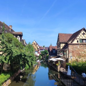 Colmar à la fin du mois d'août 🥨 avec la boss @cecilodato